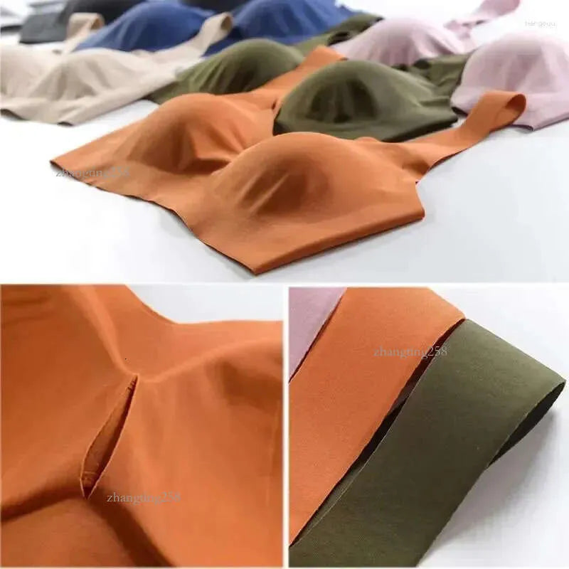 Sheluxe β¨ Silk Push-Up Seamless Bralette