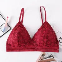 Sheluxe ✨ Floral Lace Push-Up Bra