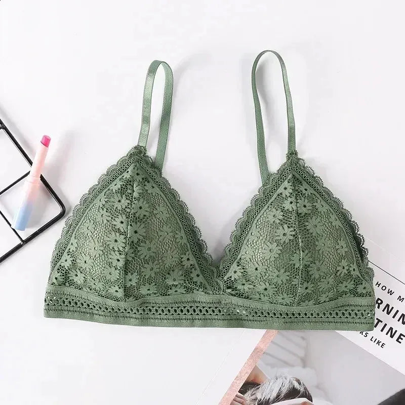 Sheluxe ✨ Floral Lace Push-Up Bra