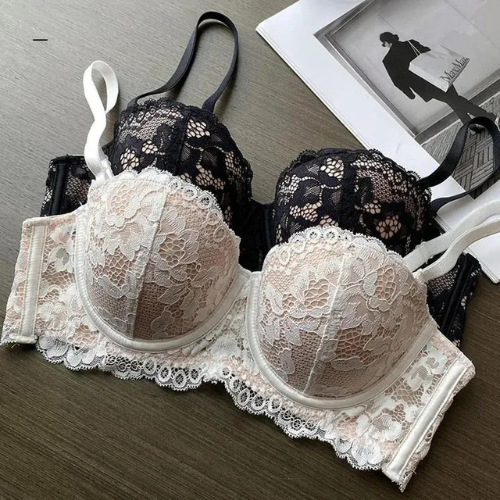 Floral Lace Bra for Women 🌸👙
