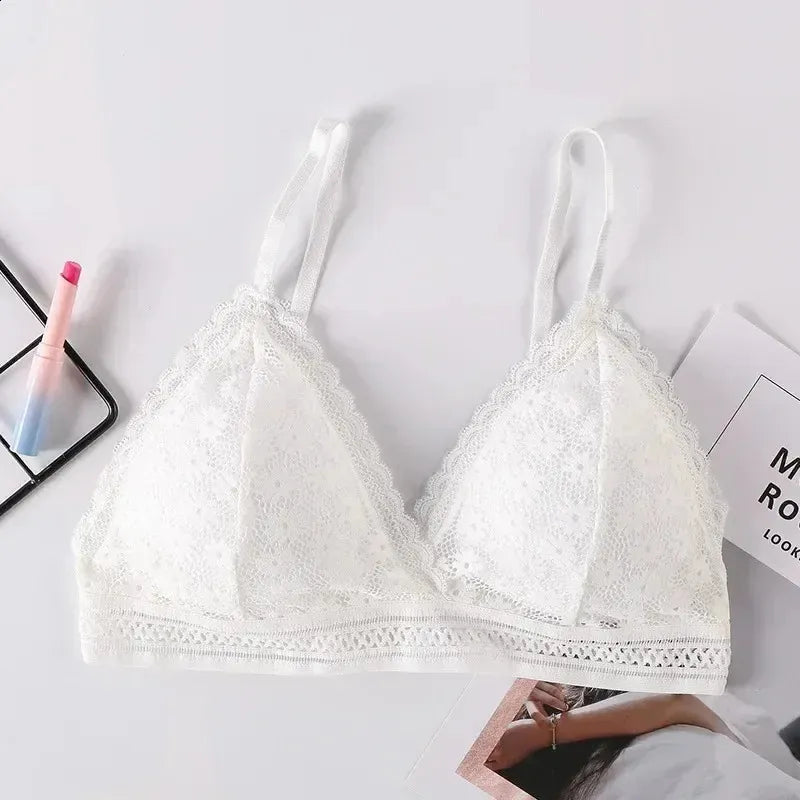 Sheluxe ✨ Floral Lace Push-Up Bra