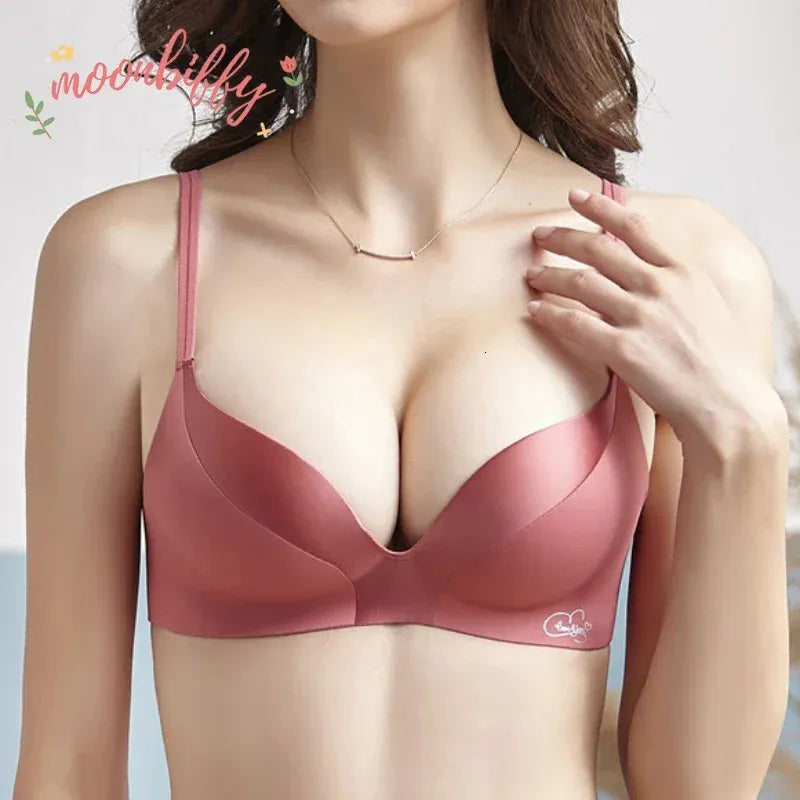 Sheluxe Deep V Seamless Bra