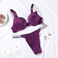 Sheluxe ✨ Rhinestone Push-Up Seamless Bra – Women’s Bralette G1227